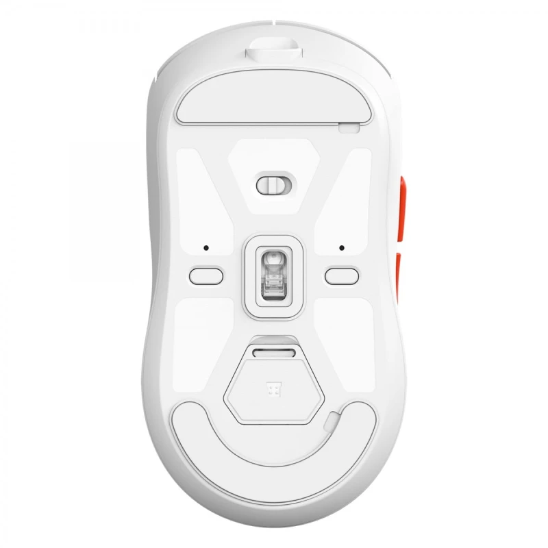 Mysz Marvo NIRO 60, biała, optyczna, 12000DPI, Tri-Mode