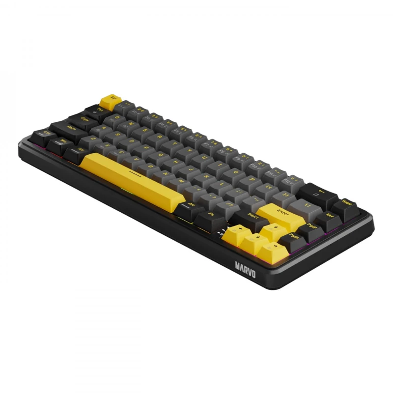 Marvo MAGMA M40, klawiatura US, przewodowa (USB), czarna