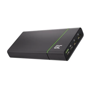 Power Bank Green Cell GC PowerPlay Ultra 26800mAh 128W 4-port do laptop, MacBook, iPad, iPhone, Nintendo Switch i more
