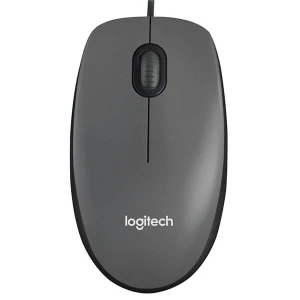 Mysz przewodowa, Logitech M90, szara, optyczna, 1000DPI