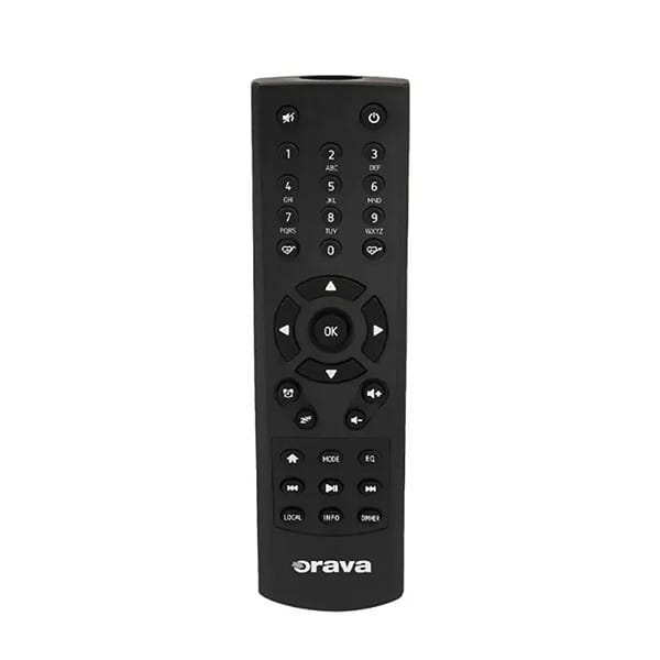 Orava głośnik Přenosný rádiopřijímač, czarny, regulacja głośności, przenośny, USB/FM/AUX/Bluetooth, Mp3, WAV