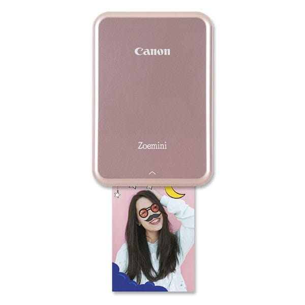 Canon ZINK Photo Paper, foto papier, bez marginesu typ połysk, Zero Ink typ biały, 5x7,6cm, 2x3", 20 szt., 3214C002, termo