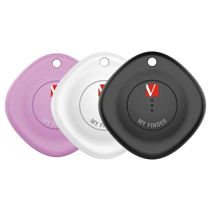 Lokalizator Bluetooth My Finder MYF-03 czarny, biały i różowy, 32132, Verbatim