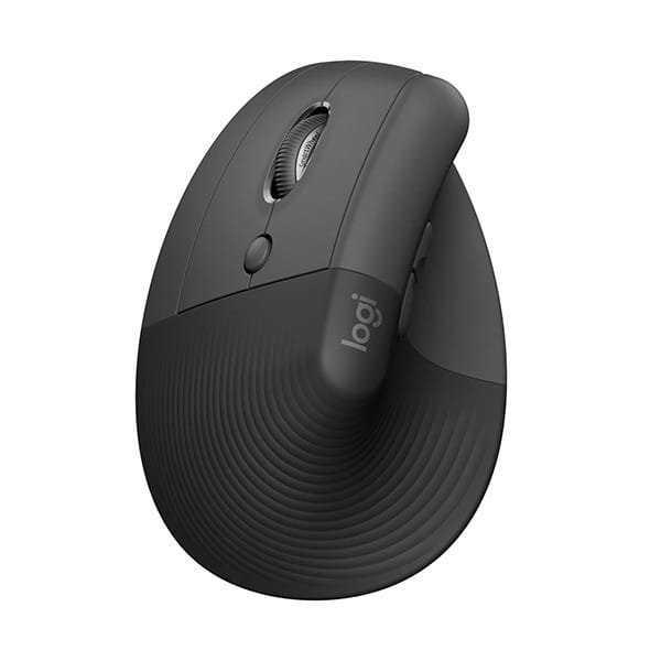 Mysz bezprzewodowa, Logitech LIFT LEFT GRAPHITE, szara, optyczna, 4000DPI