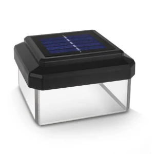 Lampa solarna LED na słupek GreenBlue GB128 100x100mm, daszek kopertowy - POSERWI