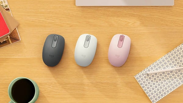 Logitech M196 Bluetooth Mysz bezprzewodowa, szara, 1000DPI