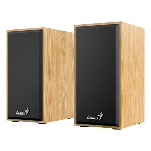 Genius głośniki SP-HF180, 6W, brązowe, drewniane
