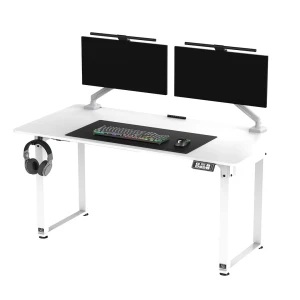 Biurko, elektycznie regulowany, 160x75 cm, 72-118 cm, UPLIFT, z podkładką pod mysz XXL, ULTRADESK
