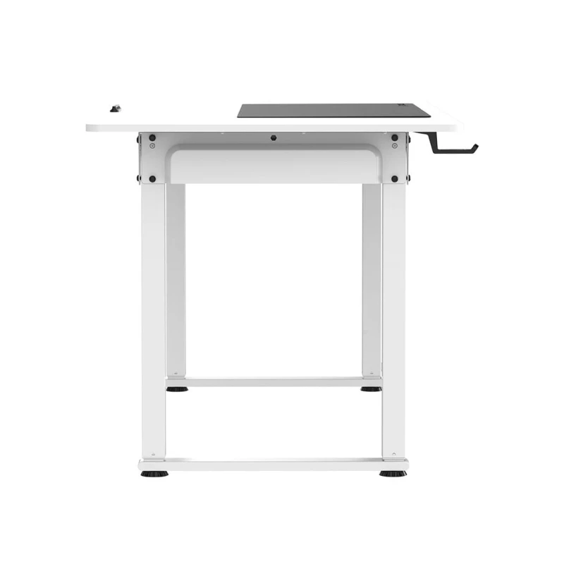 Biurko, elektycznie regulowany, 160x75 cm, 72-118 cm, UPLIFT, z podkładką pod mysz XXL, ULTRADESK