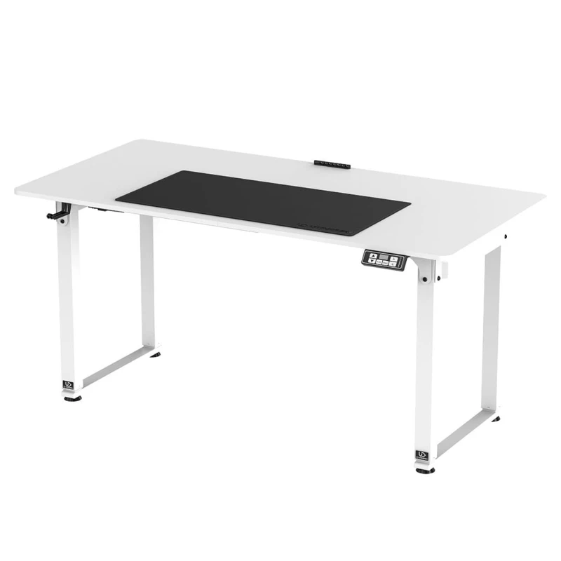 Biurko, elektycznie regulowany, 160x75 cm, 72-118 cm, UPLIFT, z podkładką pod mysz XXL, ULTRADESK