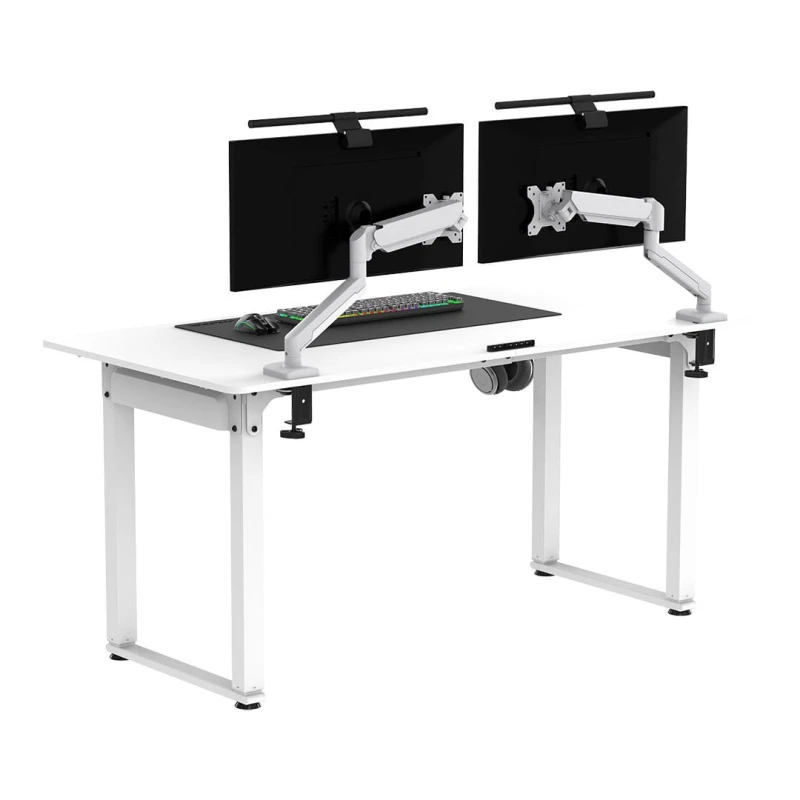 Biurko, elektycznie regulowany, 160x75 cm, 72-118 cm, UPLIFT, z podkładką pod mysz XXL, ULTRADESK