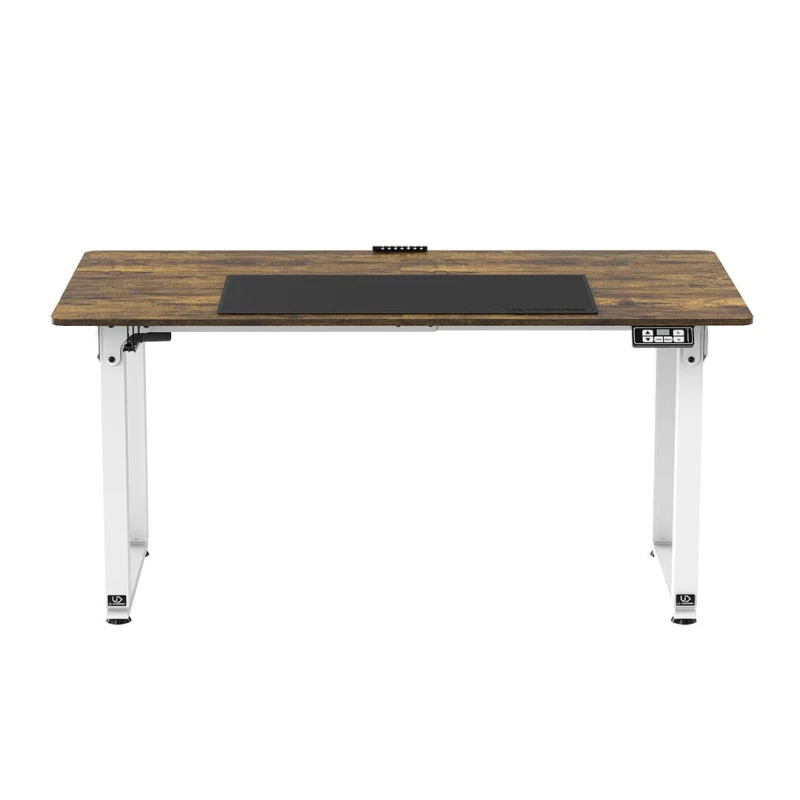 Biurko, elektycznie regulowany, 160x75 cm, 72-118 cm, UPLIFT, z podkładką pod mysz XXL, ULTRADESK
