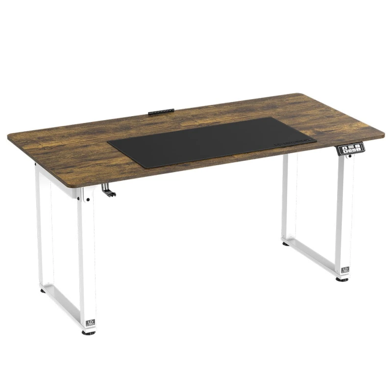 Biurko, elektycznie regulowany, 160x75 cm, 72-118 cm, UPLIFT, z podkładką pod mysz XXL, ULTRADESK