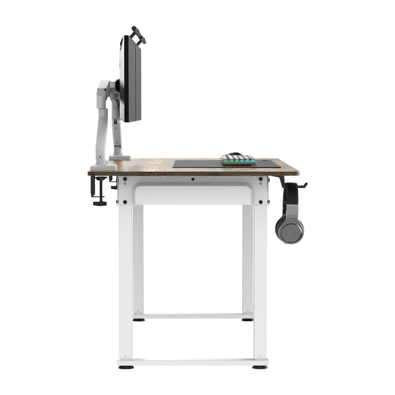 Biurko, elektycznie regulowany, 160x75 cm, 72-118 cm, UPLIFT, z podkładką pod mysz XXL, ULTRADESK