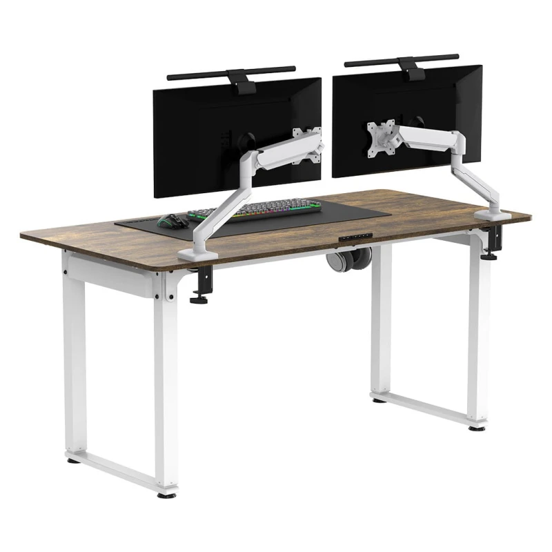 Biurko, elektycznie regulowany, 160x75 cm, 72-118 cm, UPLIFT, z podkładką pod mysz XXL, ULTRADESK