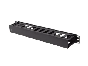 Organizer kabli Lanberg AK-1703-B 19" 1U plastikowy z zaślepką typ A czarny - OTW OPAK