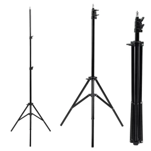 Statyw do lampy pierścieniowej LED 12'' Maclean MC-163 max. wysokość 190cm, max. obciążenie 3kg - OTW OPAK
