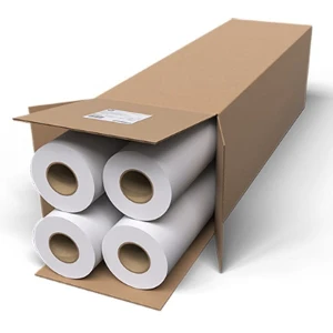 HP 610/45.7/Bright White Inkjet Paper, matowy, 24", A6DE5A, 90 g/m2, papier, 610mmx45.7m, biały, do drukarek atramentowych, rolka,