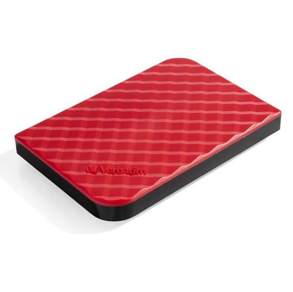 Verbatim zewnętrzny dysk twardy, Store N Go, 2.5", USB 3.0 (3.2 Gen 1), 1TB, 53203, czerwony