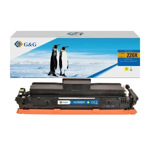 G&G kompatybilny toner W2202X, NT-PH2202XY-B-V2-S1, yellow, 5500s, high capacity