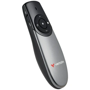 Bezprzewodowy prezenter Focus, 2.4Ghz, szaro czarny, Verbatim