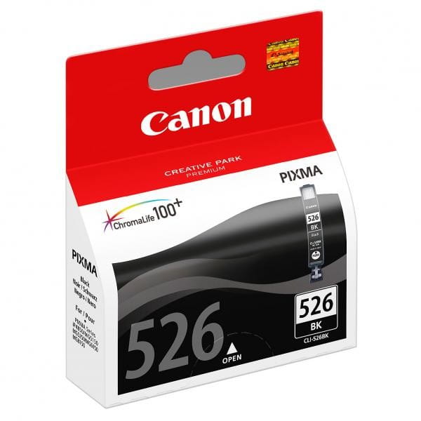 Canon oryginalny ink / tusz CLI526BK, black, 9ml, 4540B001, Canon Pixma  MG5150, MG5250, MG6150, MG8150