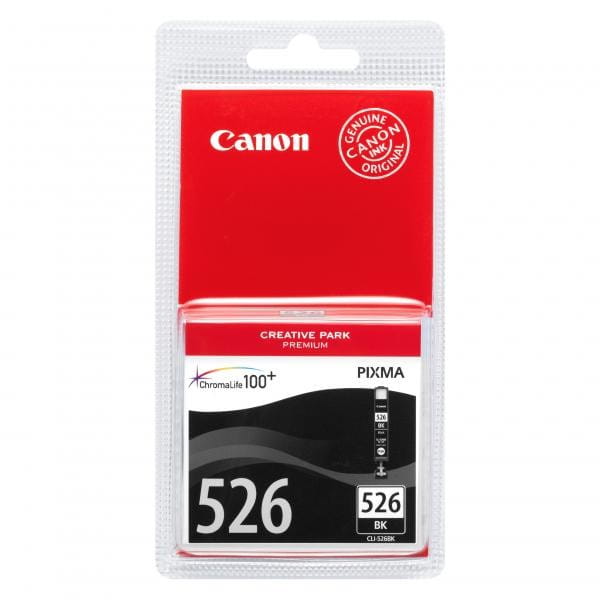 Canon oryginalny ink / tusz CLI526BK, black, 9ml, 4540B001, Canon Pixma  MG5150, MG5250, MG6150, MG8150