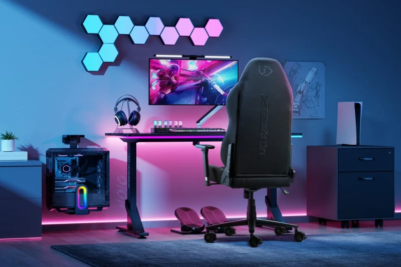 Dla gracza fotel Ultradesk OVERLORD, czarna