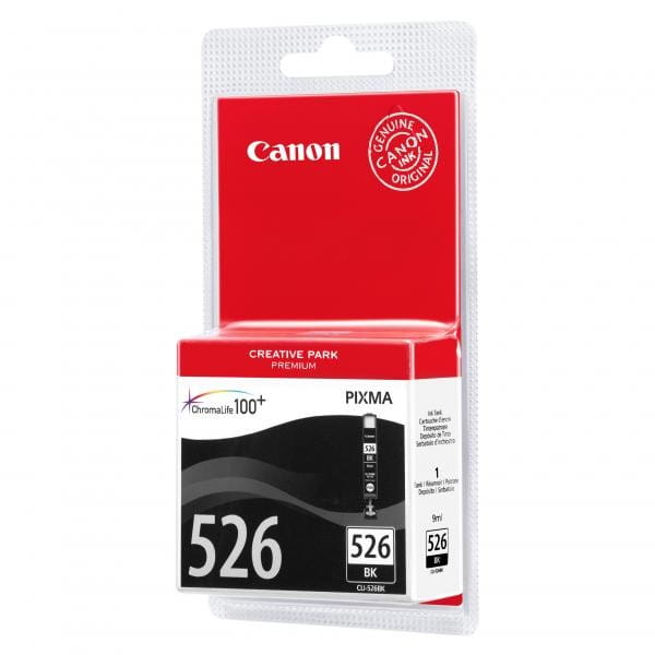 Canon oryginalny ink / tusz CLI526BK, black, 9ml, 4540B001, Canon Pixma  MG5150, MG5250, MG6150, MG8150