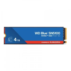 Dysk SSD WD Blue SN5100 4TB M.2 2280 PCIe NVMe (6900/6700 MB/s) WDS400T5B0E