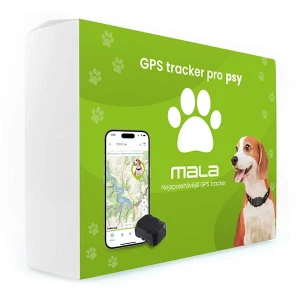 GPS tracker pro psy czarny, ONI 67378, Mala