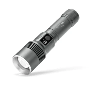 Latarka akumulatorowa MONTIS MT159-GR  Taktyczna LED 700lm ZOOM 15W szara
