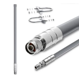 Antena LoRa Qoltec 12dBi | dookólna | zewnętrzna | włókno szklane | 868 MHz | 1.5m