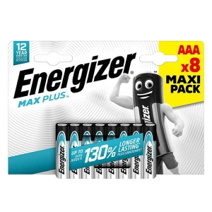 ENERGIZER MAX Plus Jednorazowa alkaliczna baterie AAA, 8-pack