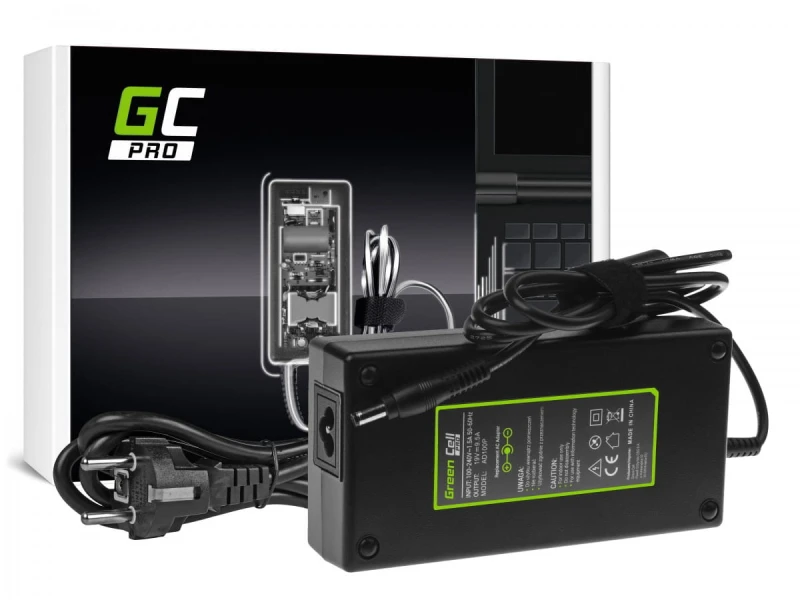 Green Cell do ładowarka / AC adapter 19V 9.5A 180W do MSI GT60 GT70 GT680 GT683 Asus ROG G75 G75V G75VW G750JM G750JS