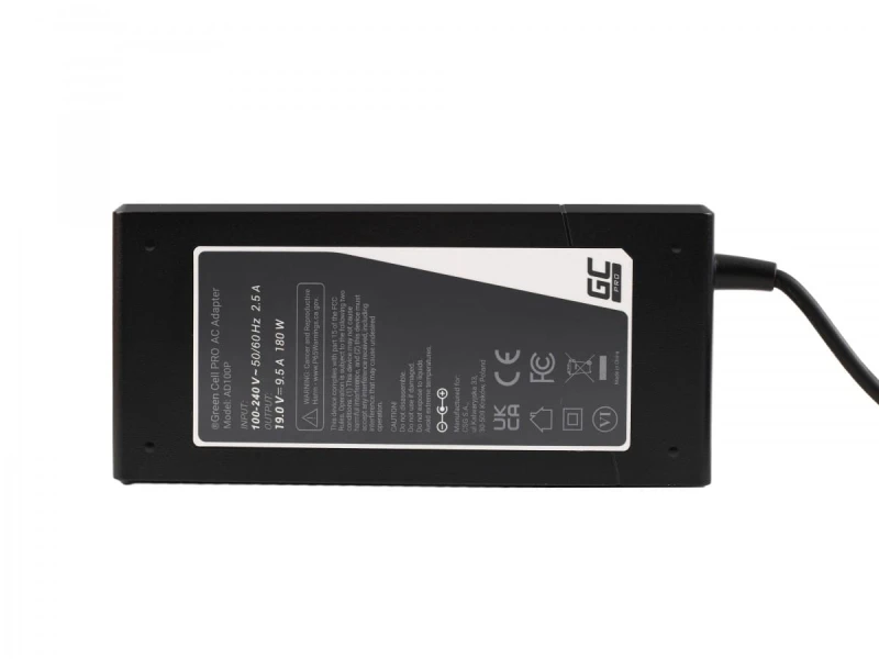Green Cell do ładowarka / AC adapter 19V 9.5A 180W do MSI GT60 GT70 GT680 GT683 Asus ROG G75 G75V G75VW G750JM G750JS