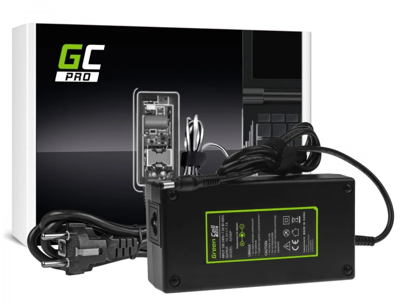 Green Cell do ładowarka / AC adapter 19.5V 7.7A 150W do Asus G550 G551 G73 N751 MSI GE60 GE62 GE70 GP60 GP70 GS70 PE60 PE70 WS60