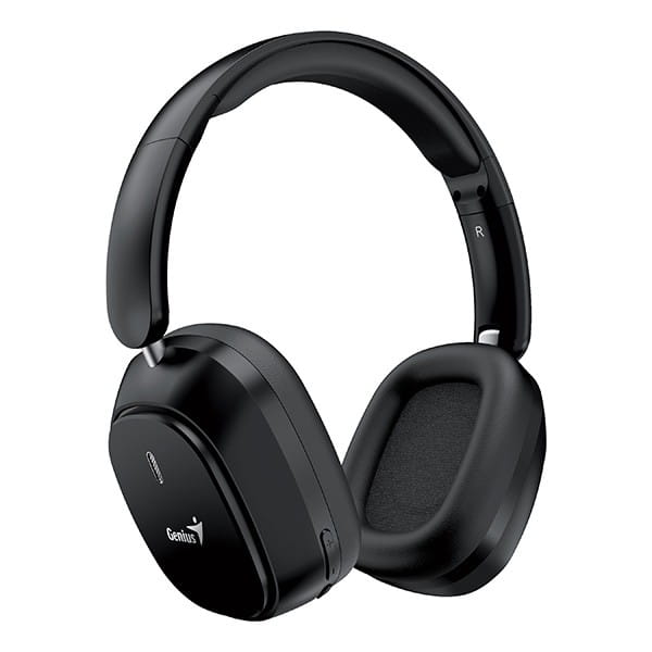 Genius HS-820BT słuchawki z mikrofonem, bezprzewodowa, czarna, bluetooth