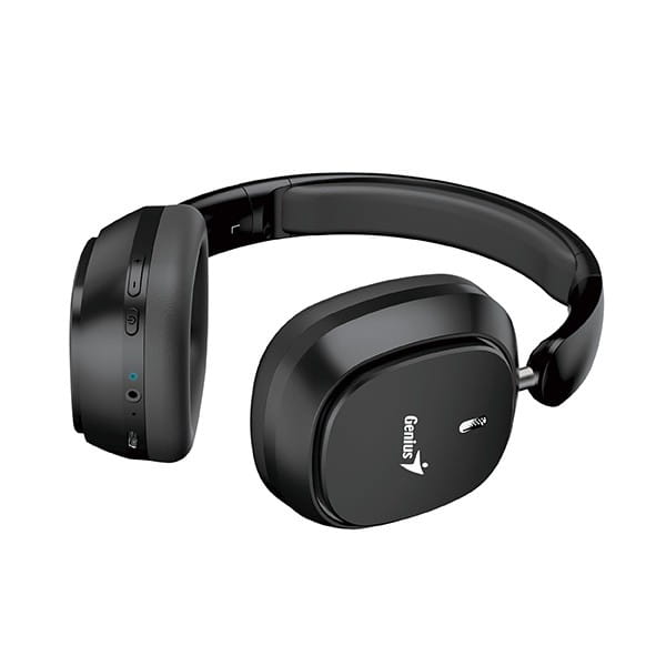 Genius HS-820BT słuchawki z mikrofonem, bezprzewodowa, czarna, bluetooth