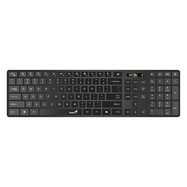 Genius SlimStar 8250 Zestaw klawiatura i mysz bezprzewodowa CZ/SK, czarna