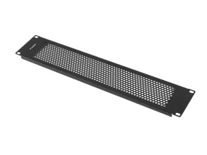 Zaślepka do szaf Lanberg AK-1412-B 19" 2U perforowana czarna - OTW OPAK