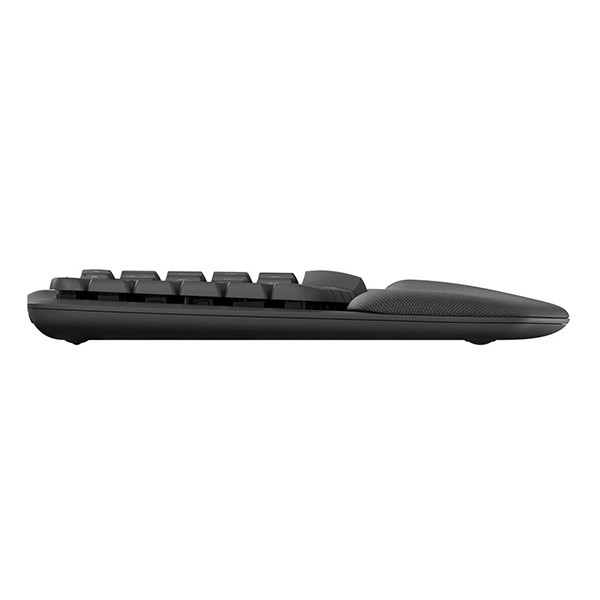 Logitech WAVE KEYS klawiatura bezprzewodowa CZ/SK, szara ergonomiczna