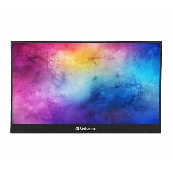 Verbatim monitor przenośny, PM-14, 14", Full HD (1920x1080), 60Hz, czarny