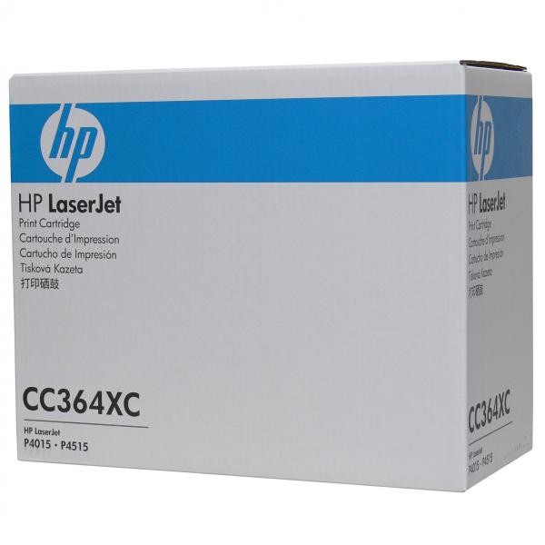 HP oryginalny toner CC364XC, HP 64X, black, 24000s, produkt kontraktowy