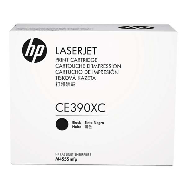 HP oryginalny toner CE390XC, HP 90X, black, 24000s, produkt kontraktowy