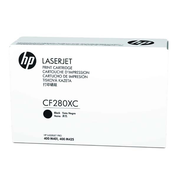 HP oryginalny toner CF280XC, HP 80X, black, 6900s, produkt kontraktowy