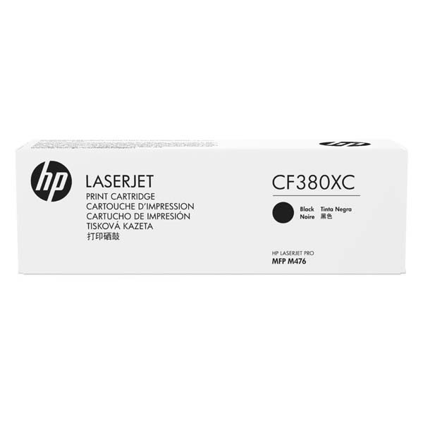 HP oryginalny toner CF380XC, HP 312X, black, 4400s, produkt kontraktowy, 720g