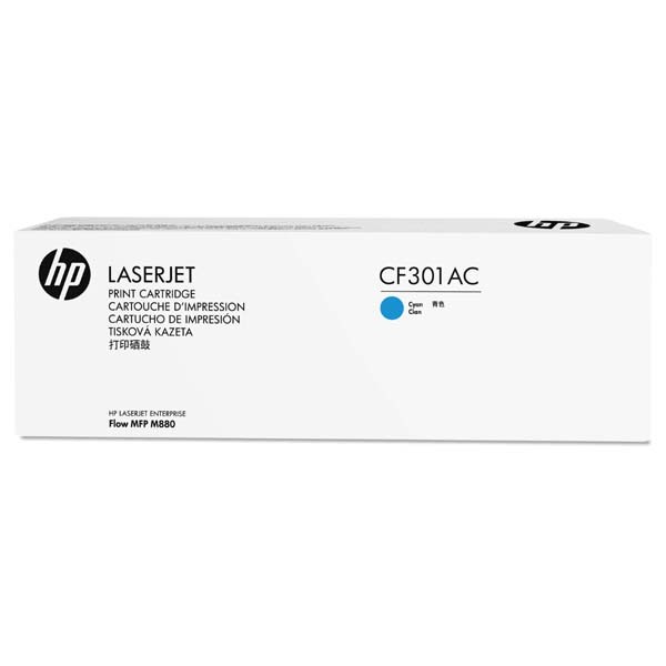 HP oryginalny toner CF301AC, HP 827A, cyan, 32000s, produkt kontraktowy