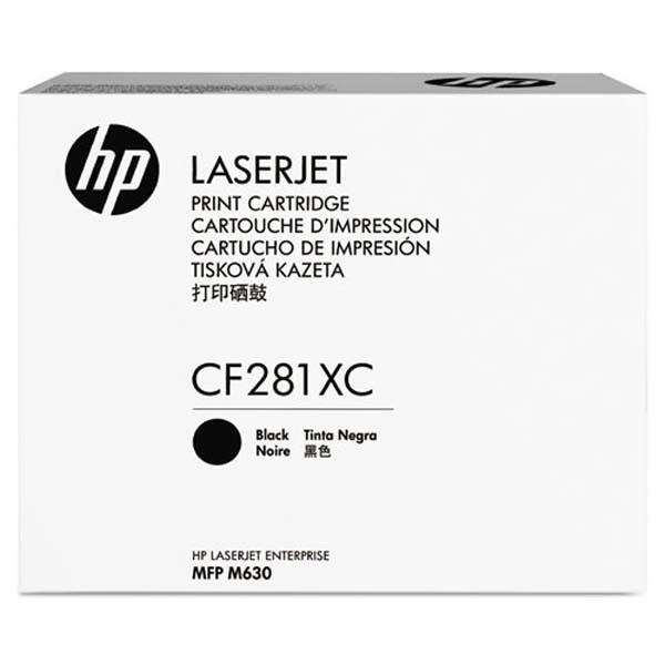 HP oryginalny toner CF281XC, HP 81X, black, 25000s, produkt kontraktowy