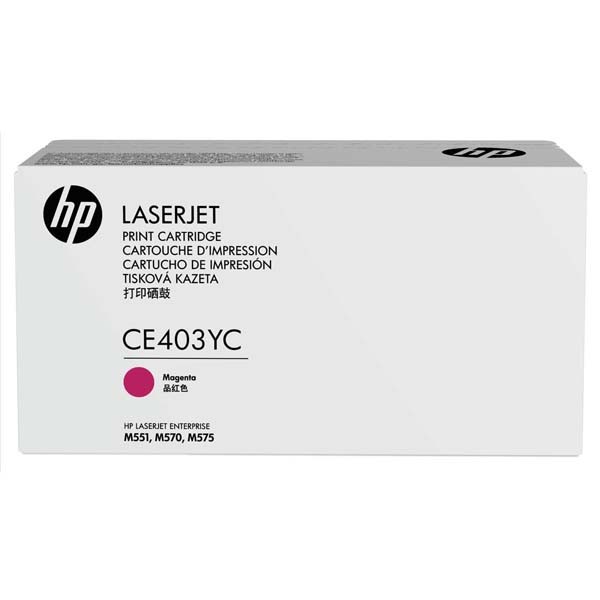 HP oryginalny toner CE403YC, magenta, 7800s, produkt kontraktowy